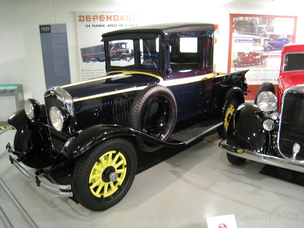 Chrysler Walter - Car Museum 2008 0505.jpg - A visit to the Walter P Chrysler museum located on the grounds of the sprawling Chrysler complex in Auburn Hills Michigan. A great collection of Chrysler brands through the years, AMC, Dodge, Willys, and others.